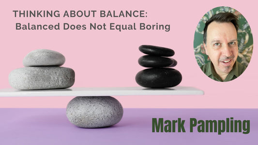 Thinking About Balance: Balanced Does Not Equal Boring - { Flower Thinking }