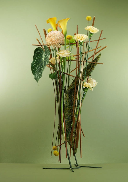 Elevating Interest - Decorative Panels on Wire Feet