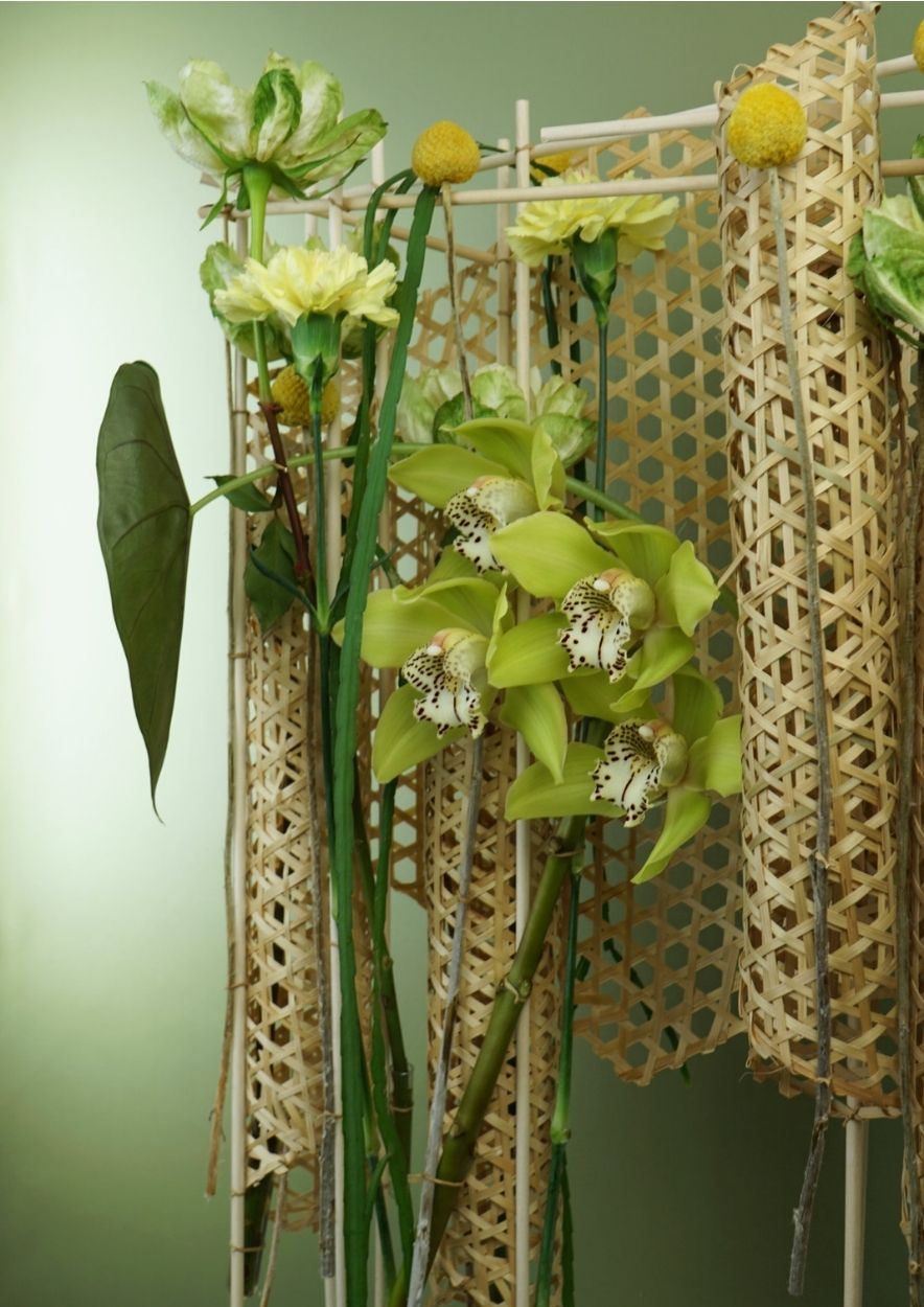 Bamboo Structure Floral Design Tutorial – { Flower Thinking }