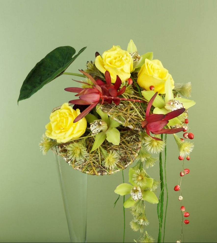 Wire Weaving Floral Design Tutorial – { Flower Thinking }