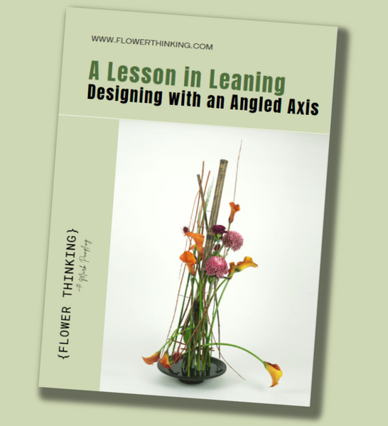 Leaning Bamboo Floral Design Tutorial – { Flower Thinking }
