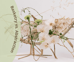 New From Known - Single Day, three floral designs